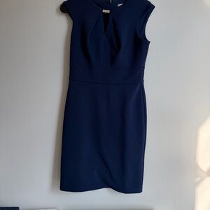 Liz Claiborne Navy Blue Mini Dress
